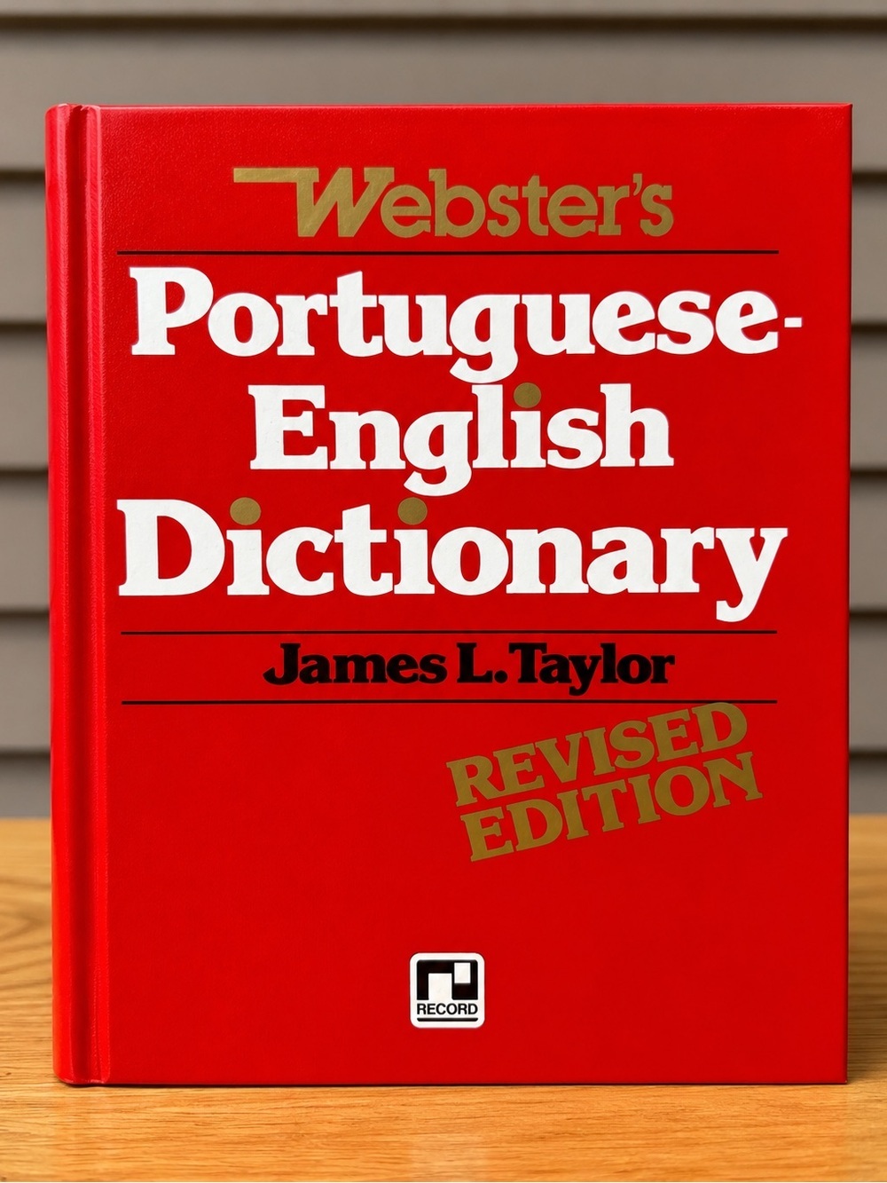 Webster’s Portuguese-English Dictionary Revised Edition Hardcover